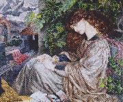 Dante Gabriel Rossetti Pia de Tolomei oil painting